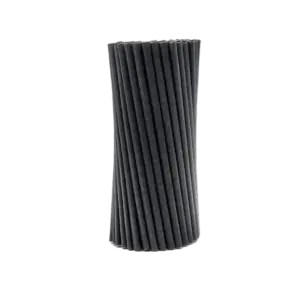 Papiertrinkhalm JUMBO schwarz